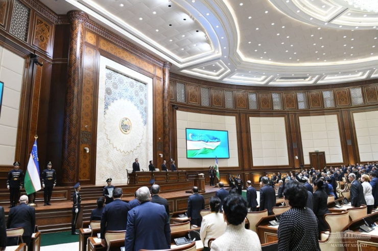 Инаугурацию президента Узбекистана транслировали профессиональные камеры Panasonic - подробное фото